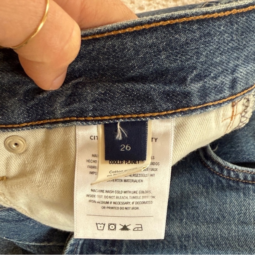 Citizens Of Humanity Annina Straight Leg Jeans in Sunland - Picture 12 of 15